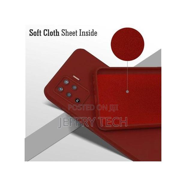 Back Cover Case Compatible With Oppo Reno 5f -Good Quality Silicone - thumbnail 3