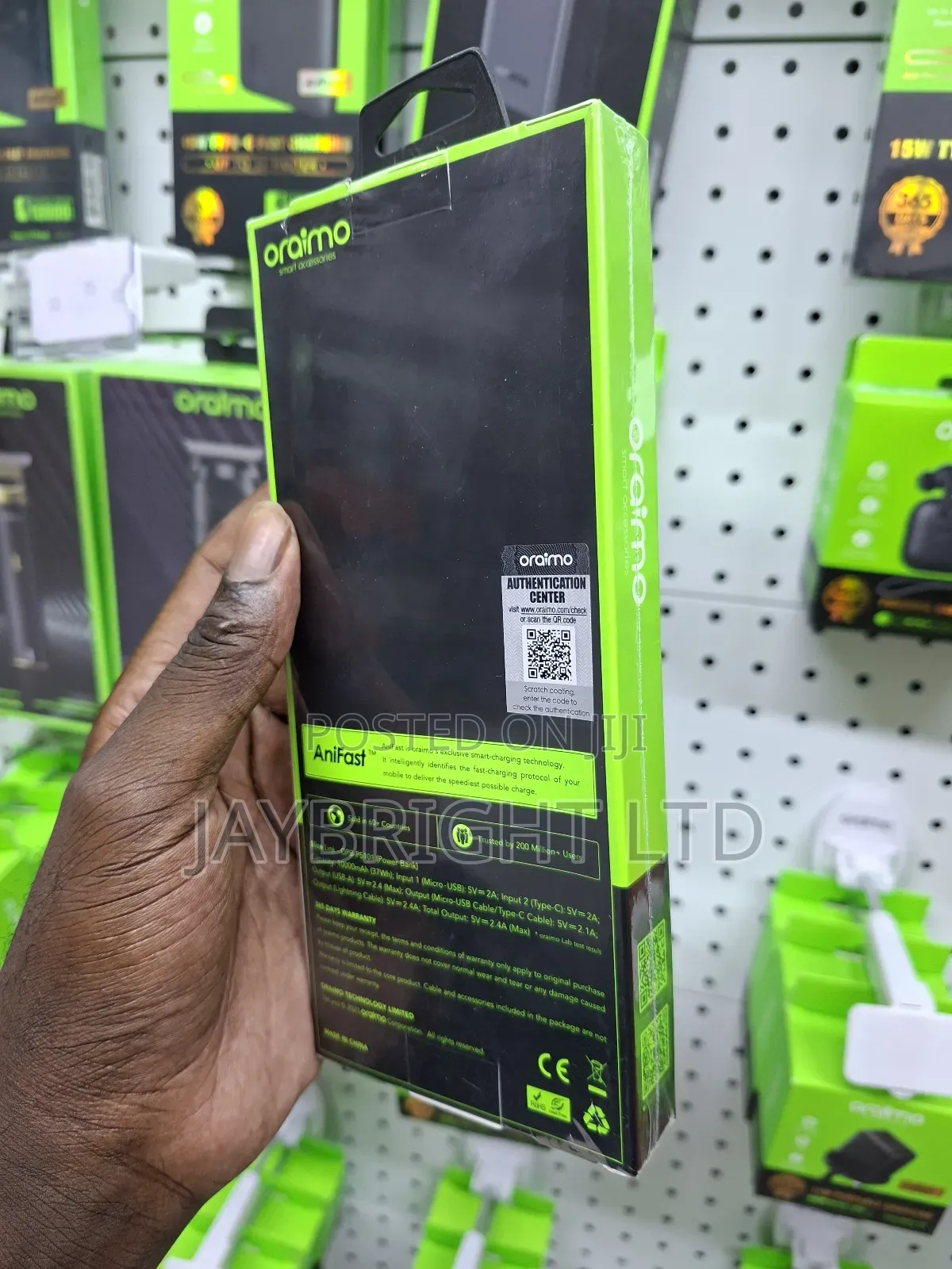 Oraimo Slice Link Pro 10000mah 22.5w Power Bank