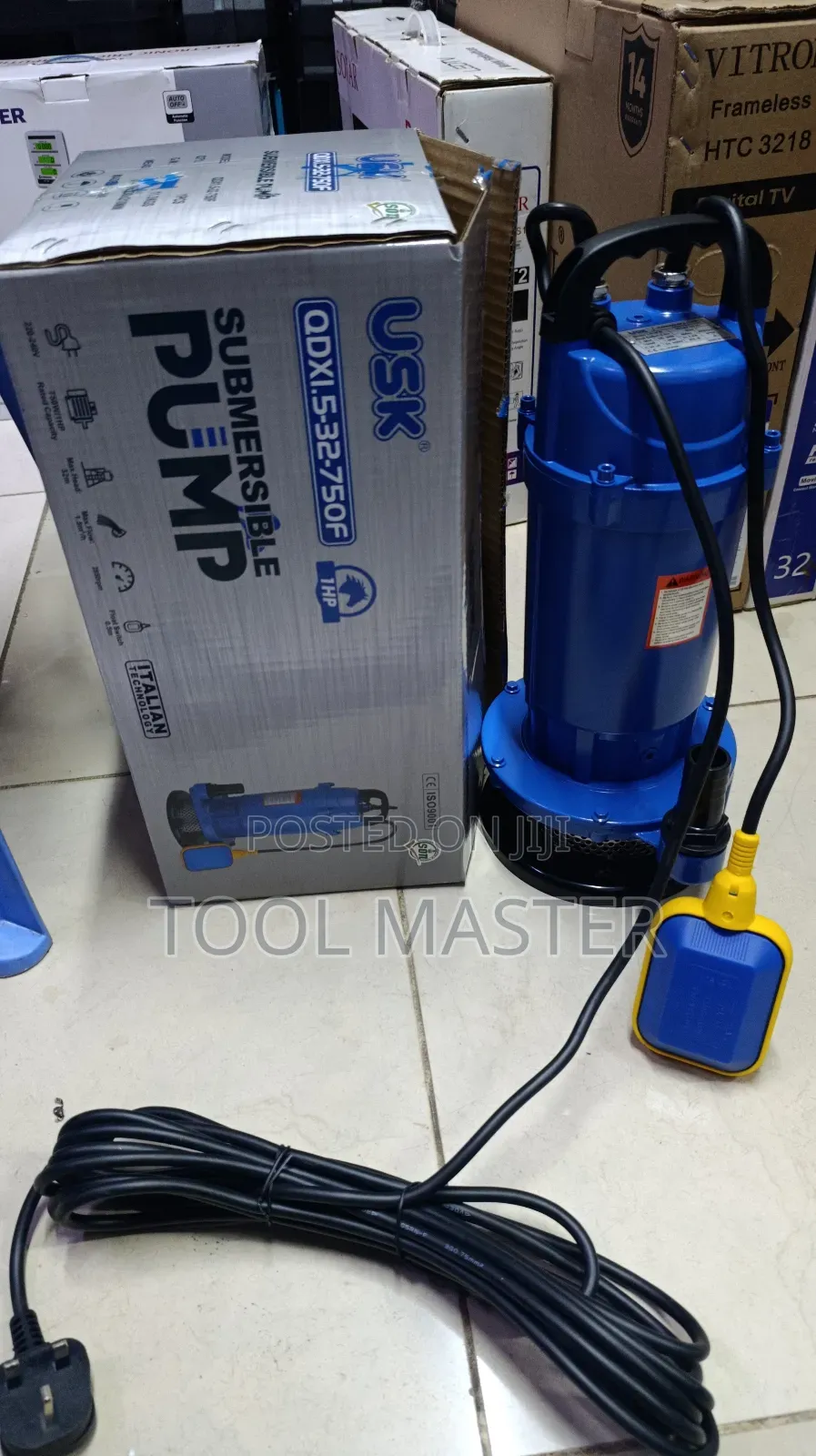 1hp Usk Submersible Pump / Quality Electric Pump 1hp