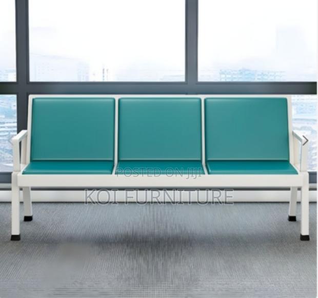Office Bench : 3-Link Heavy-Duty Waiting Office Bench - thumbnail 6