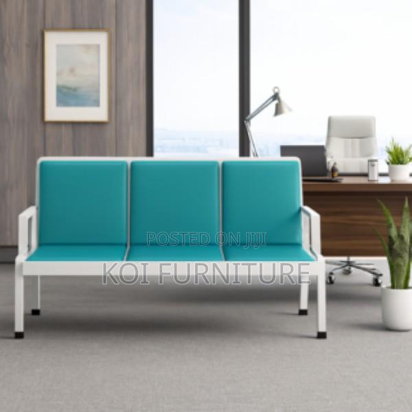 Office Bench : 3-Link Heavy-Duty Waiting Office Bench - thumbnail 7