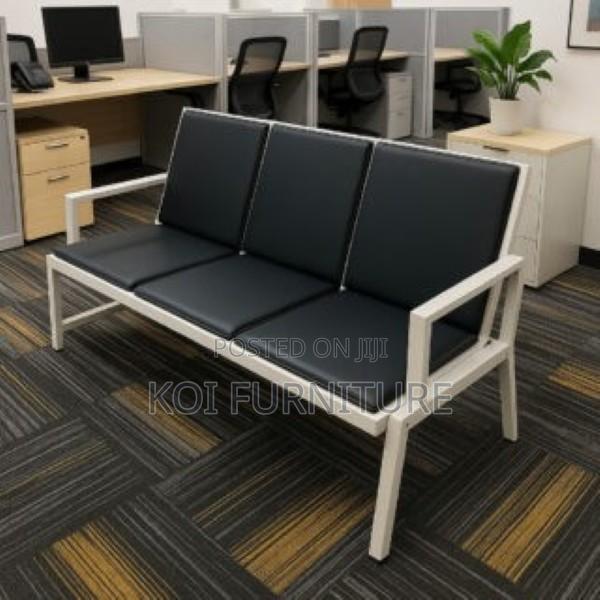 Office Bench : 3-Link Heavy-Duty Waiting Office Bench - thumbnail 9
