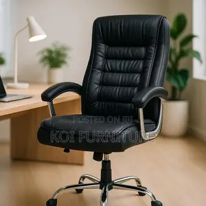 Office Chair : Ergonomic High-Back Executive Office Chair