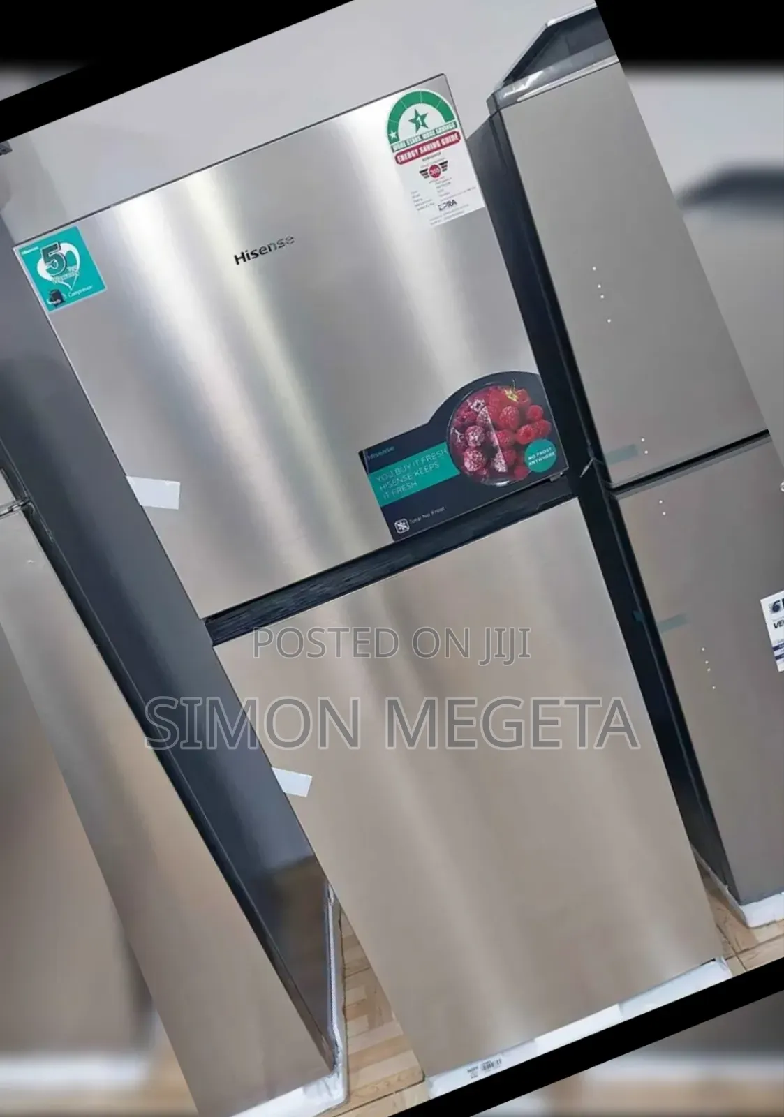 5 Years of Warranty Fridge Hisense 205l