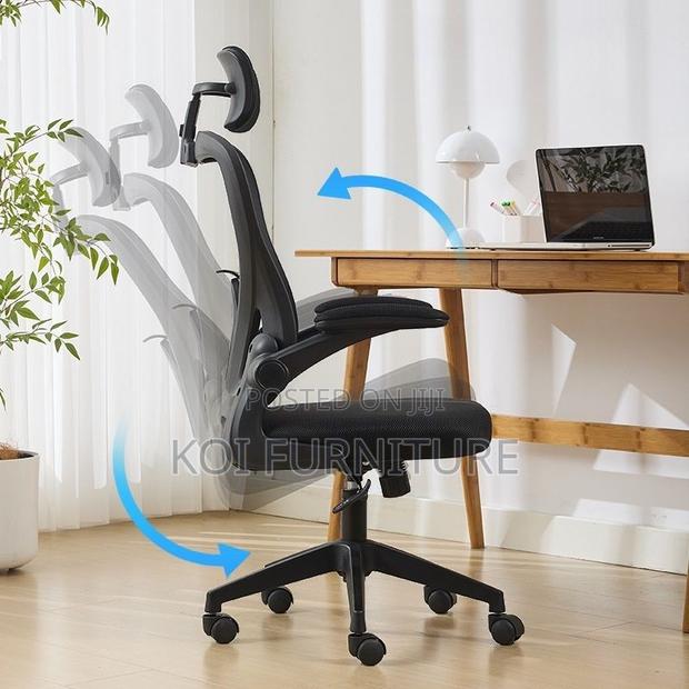 Office Chair; Orthopedic High Back Office Chair - thumbnail 4