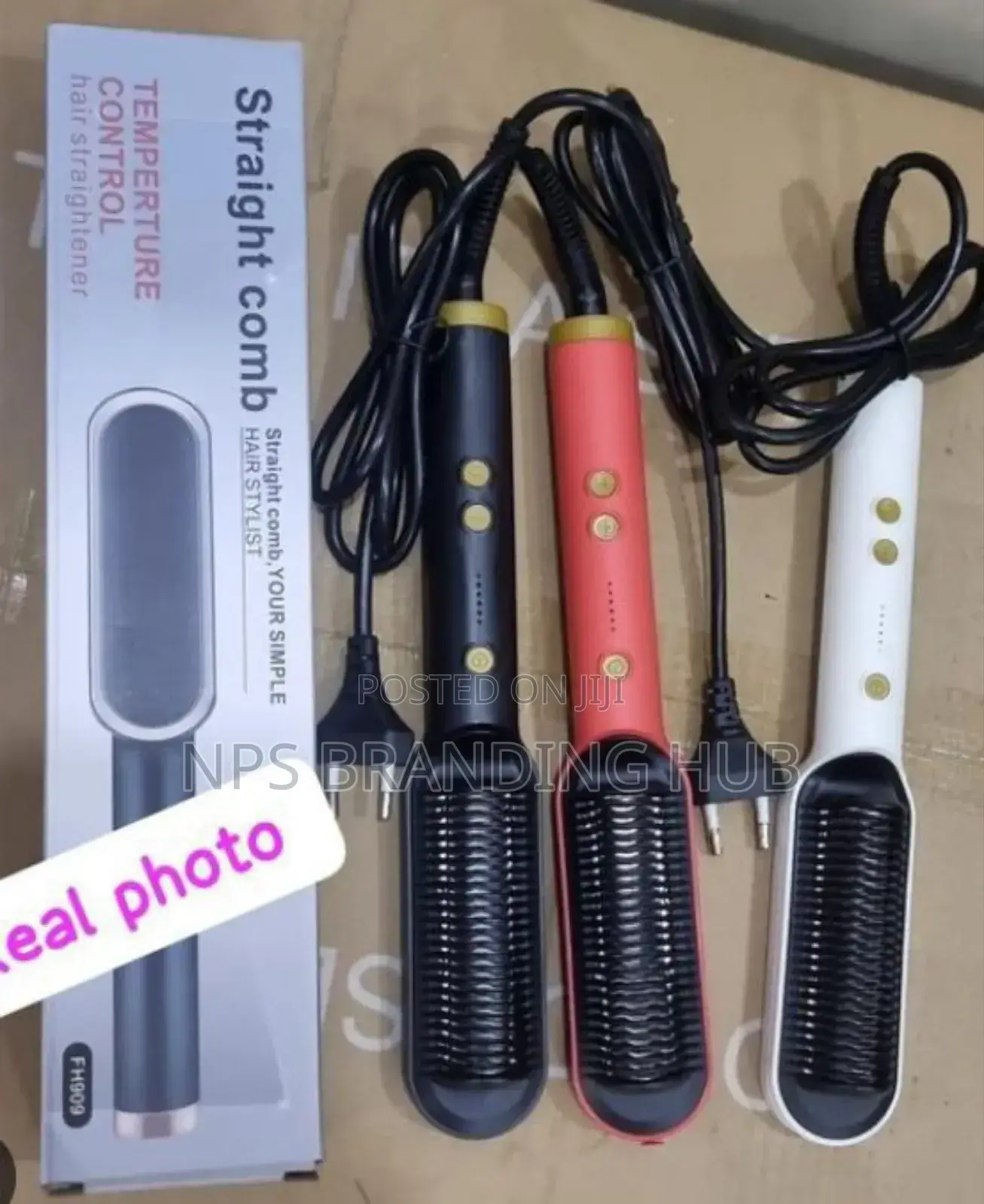 Electric Hair Straightener Comb Cn