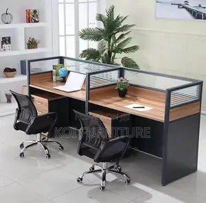 Office Workstation : 2 Way Straight Workstation