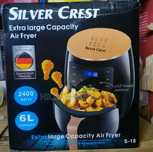 6 Litres Silver Crest Air Fryer Box Has 4 Pieces