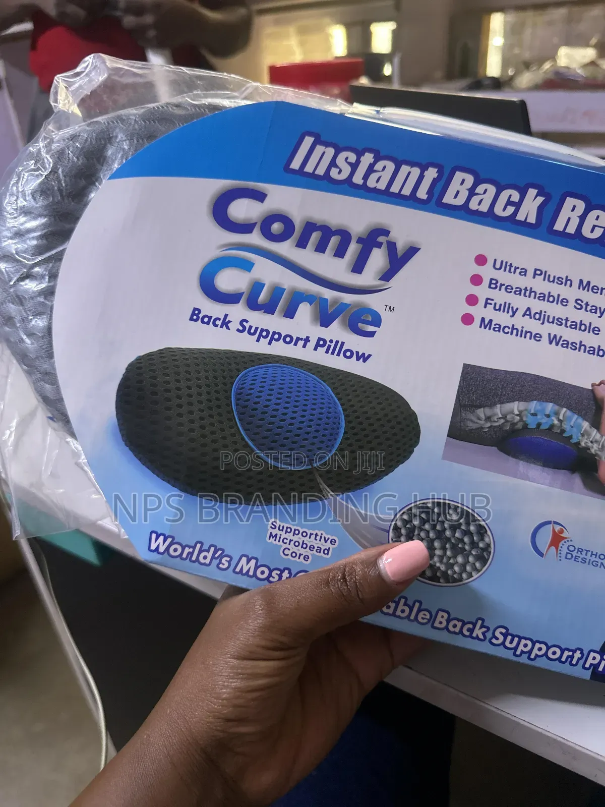 Comfy Curve Back Support Pillow Cn