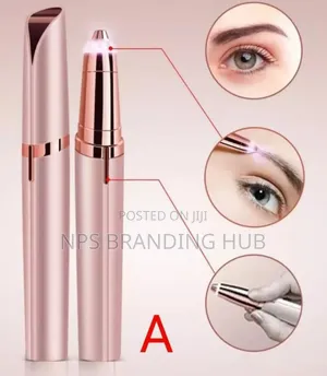 Battery Powered Flawless Facial Hair Shaver And Eye Brow Shaper Cn