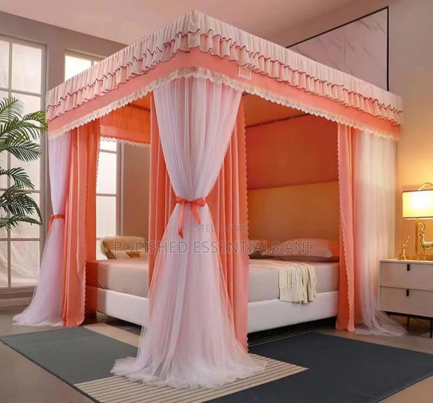 6*6 Canopy Bed Curtain - main view