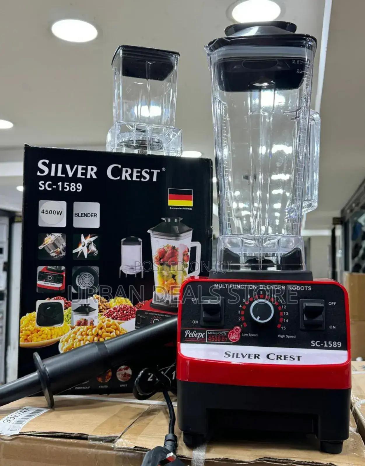 Silver Crest Sc-1589 Commercial 2 in 1 Blenders