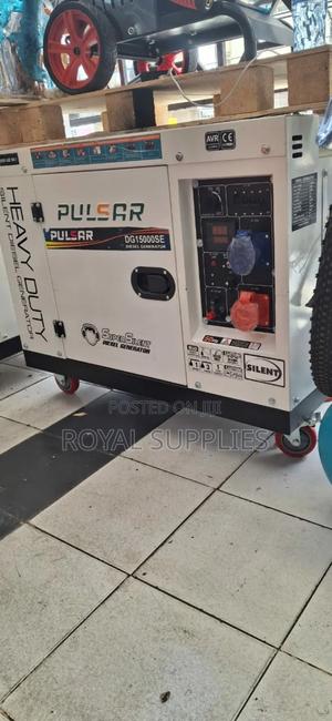 Top Rated 15kva Silent Diesel Generator 3 / 1 Phase