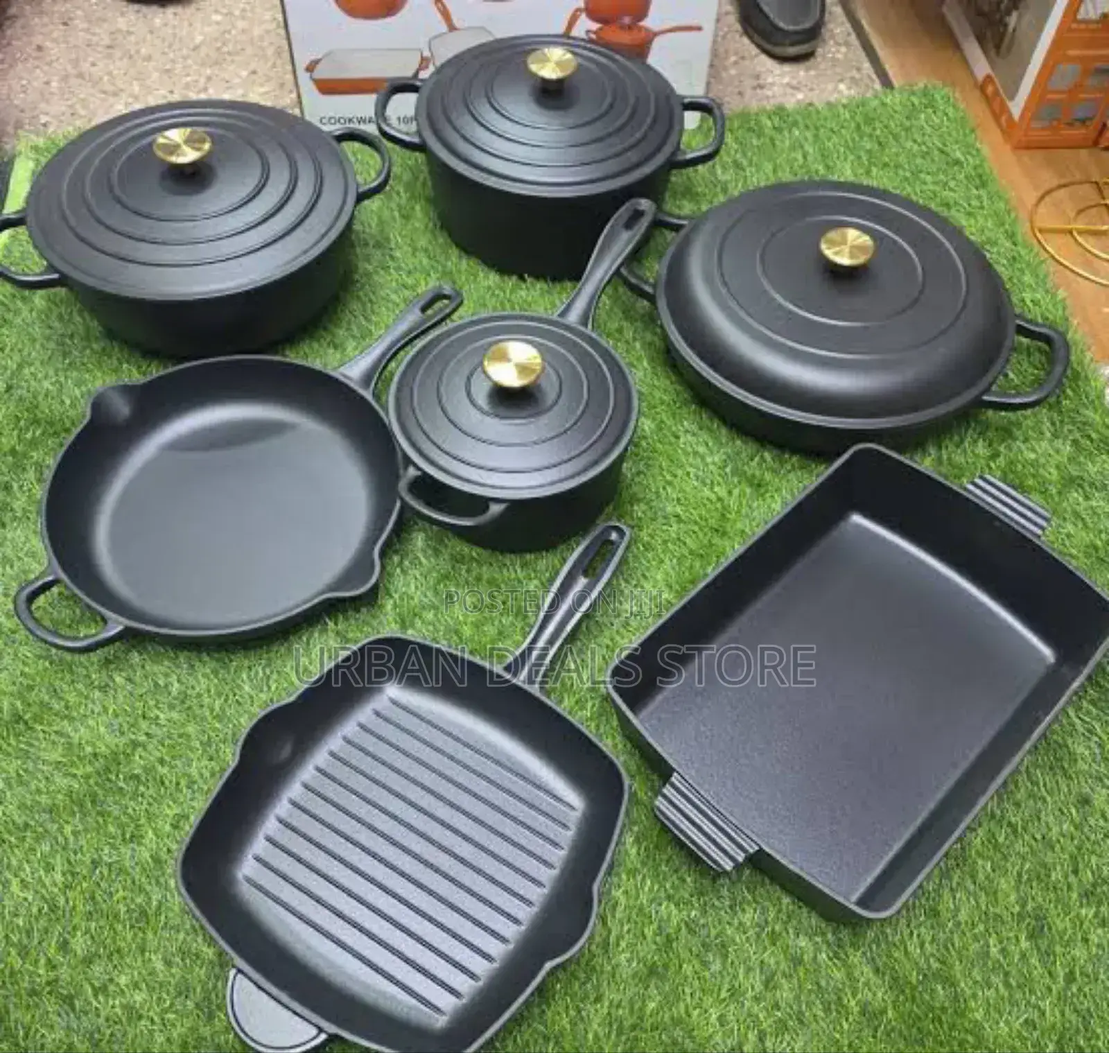 The Cast Iron Cooking Pot -Multi-Purpose Pot for Kitchen