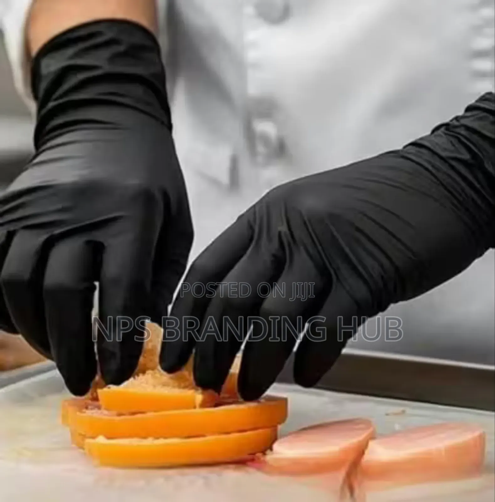 Nitrile Black Powder Free Gloves