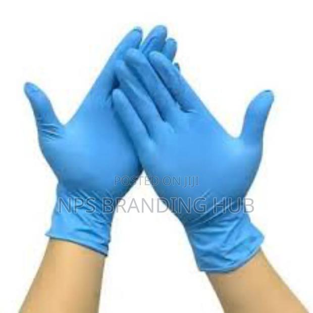 Nitrile Powder Free Blue Gloves