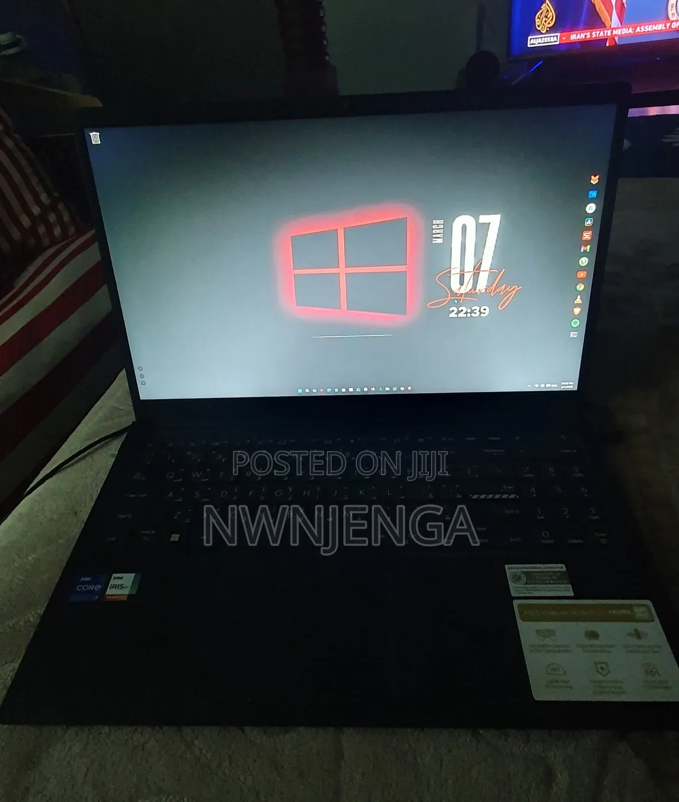 Laptop Asus 16GB Intel Core i7 SSD 512GB