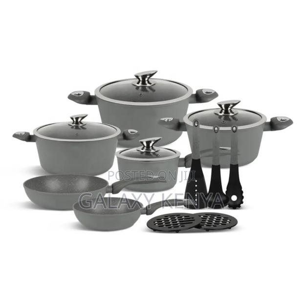 Edenburg 15pc Cookware Set - thumbnail 3