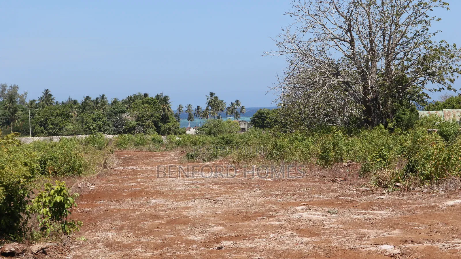 Kikambala Prime Plots On Sale 2nd Row From The Beach
