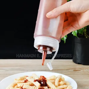 800 Ml Condiments Squeeze Mixology Bottles for Ketchup,Oil