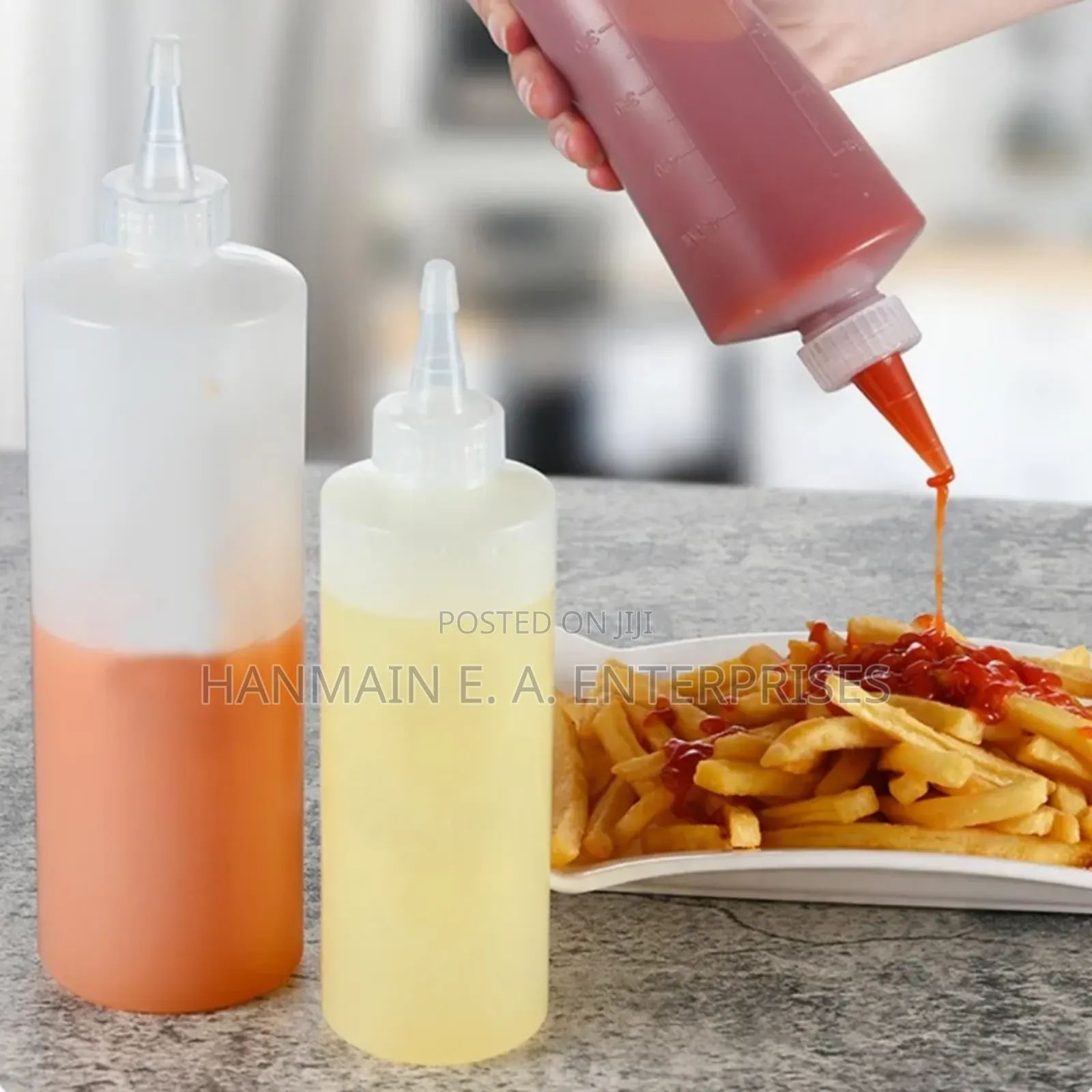 800 Ml Condiments Squeeze Mixology Bottles for Ketchup,Oil