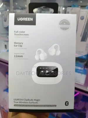 Ugreen Clipbuds Magic Open-Ear Earbuds With Smart Touchscreen