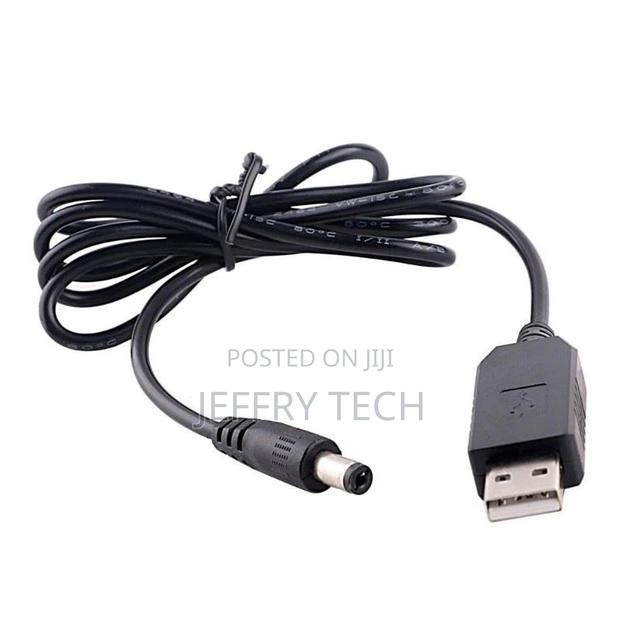 Boost Cable Booster to 5/9/12v Charging Cable Dc5.5x2.1mm Usb Step Up