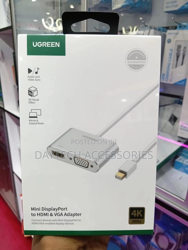 The Ugreen Mini Displayport to Hdmi Vga Converter (Model Md115)