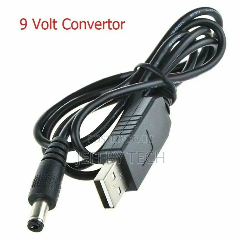 Boost Cable Power Devices Usb Input 9 Volts Black Boost Module