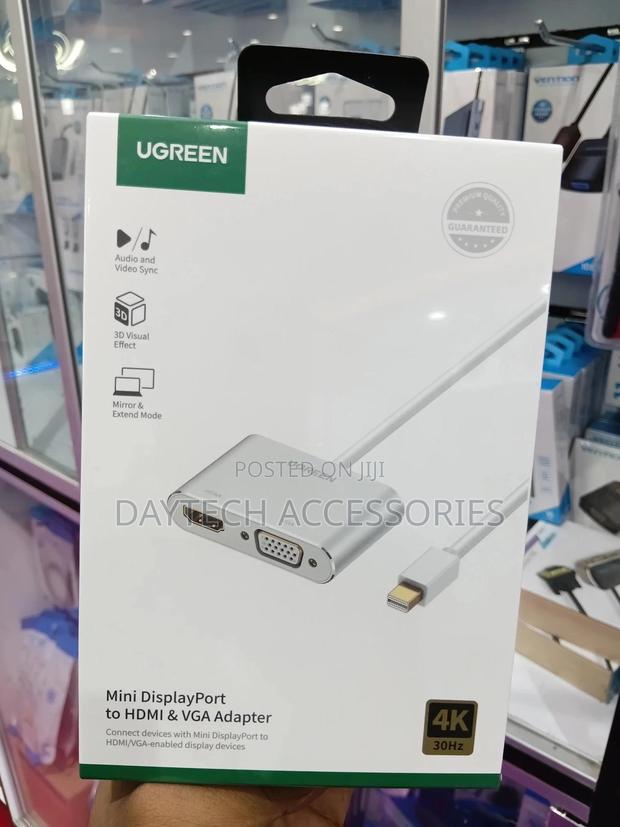 Ugreen Mini Dp to Hdmi + Vga Converter – Md115 – 20421 - thumbnail 2