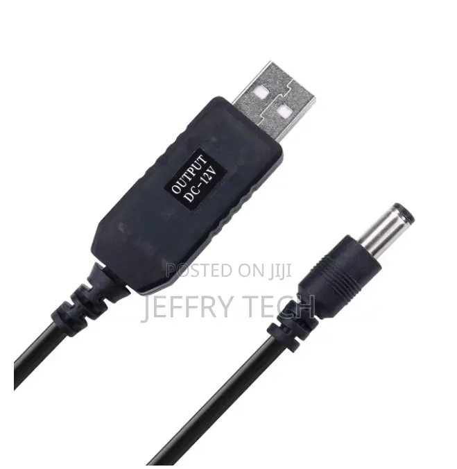 Usb Boost Cable to 12v Router/Tablet/Cell Phone/ Ebook