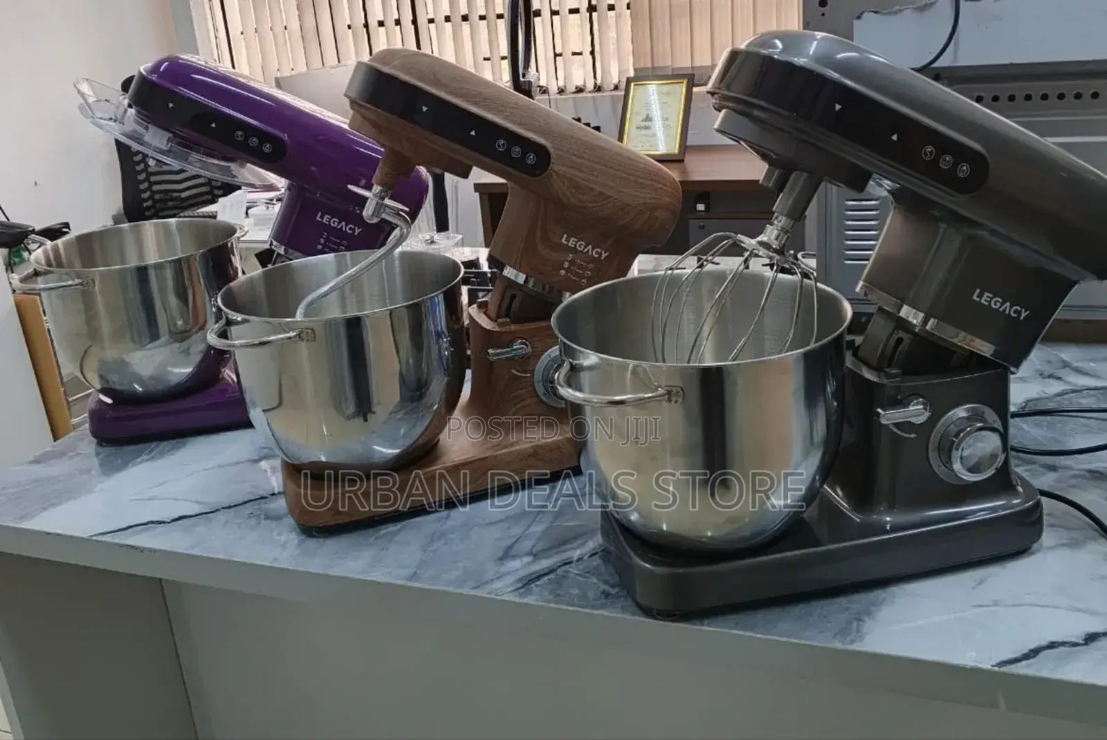 10 Litres Legacy Stand Mixer All Three Colours Available