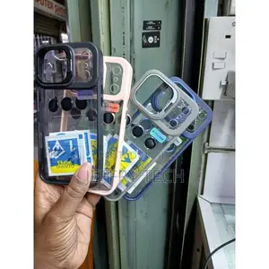 Clear Case Camera Lens Protector, Stand Corners for iPhone 17 Pro -