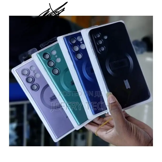Samsung Galaxy S21 Fe Wireless Charging Magnetic Clear Case With Magsa