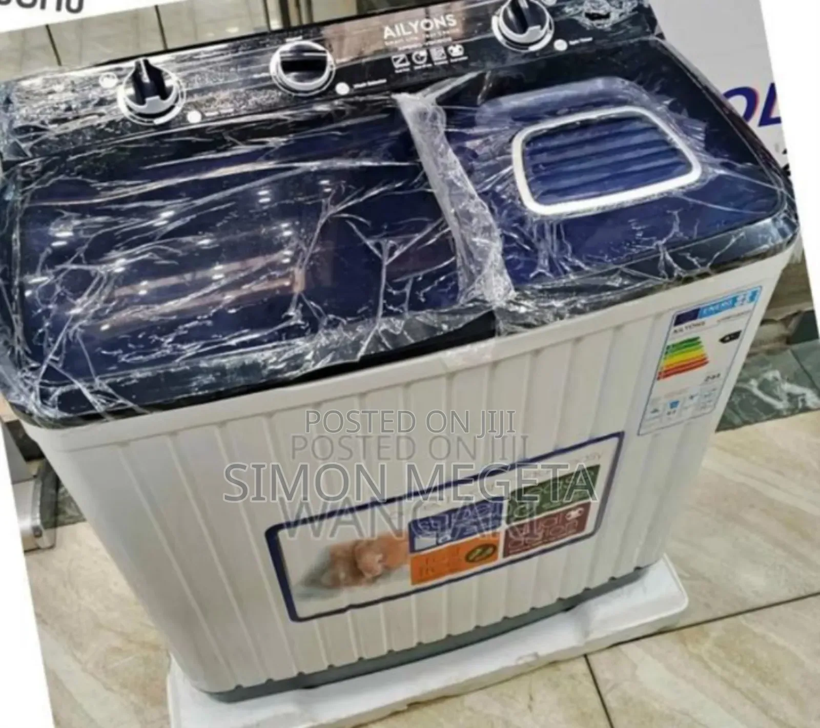 Double Twin Tab 8kgs Ailyons Washing Machine