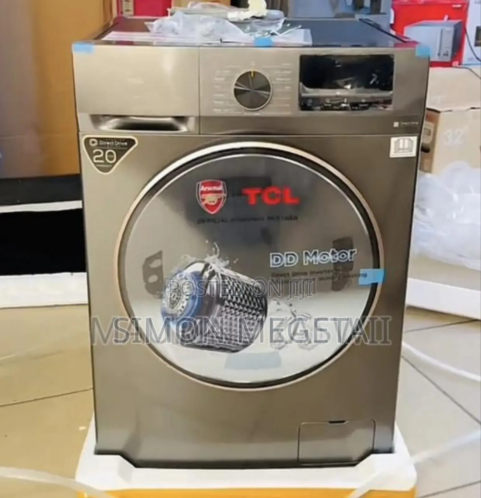 Payment in Delivery TCL 10kg Washing Machine