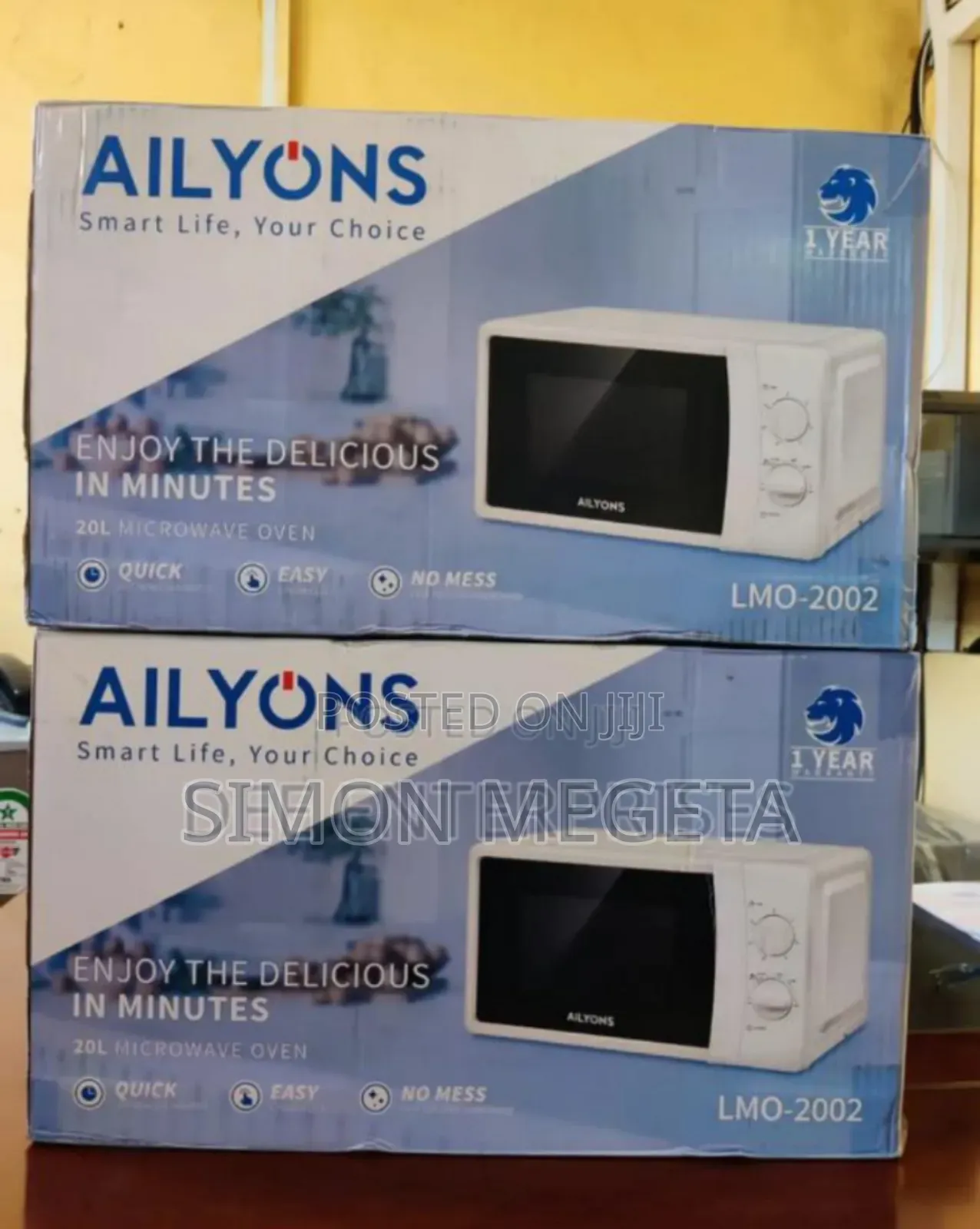 Twenty Litres Ailyons Manual Microwave