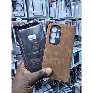 Brown Luxury Retro Leather Wallet Case for Tecno Spark 40 Pro Plus - thumbnail 2
