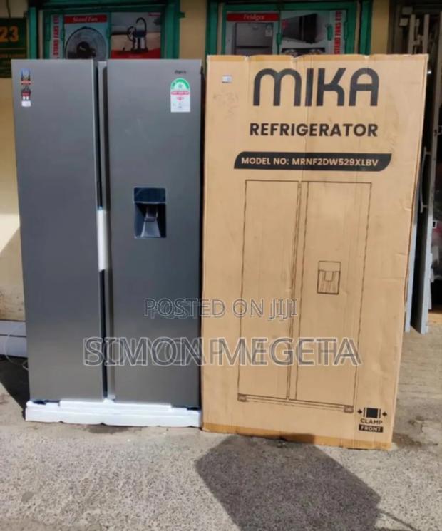 Defrost Original Mika 595l Side by Side Fridge