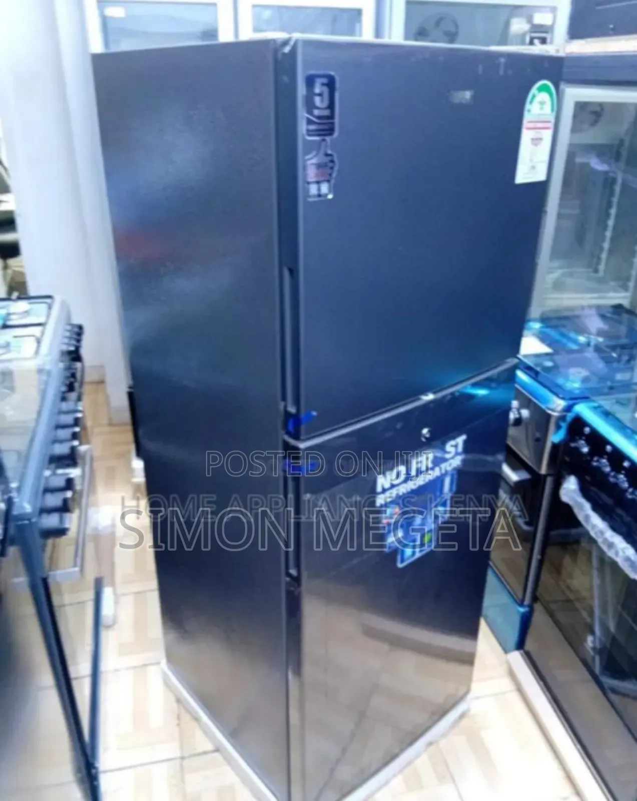 Colour Silver New Mika 202l Fridge