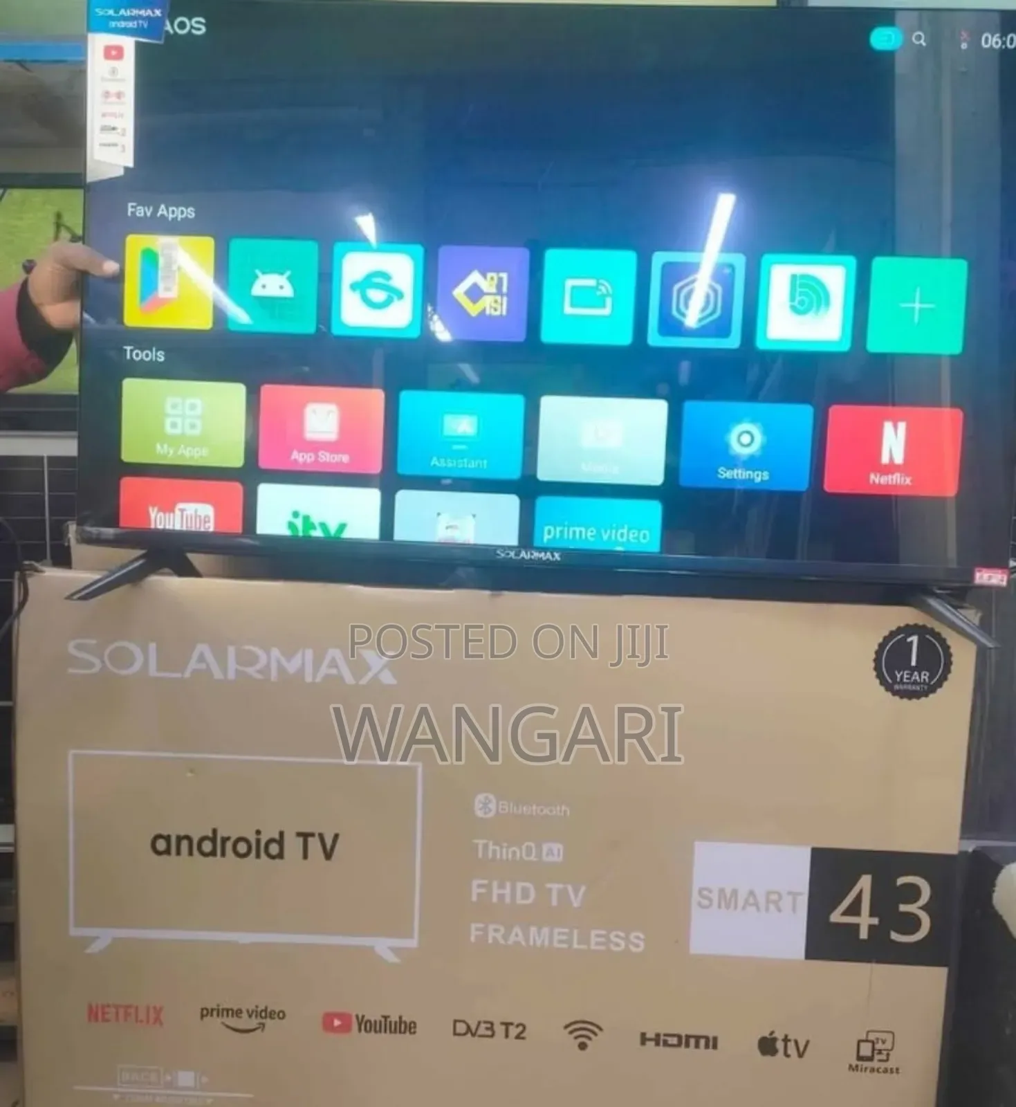 Solarmax 43 Inch Smart FHD Television