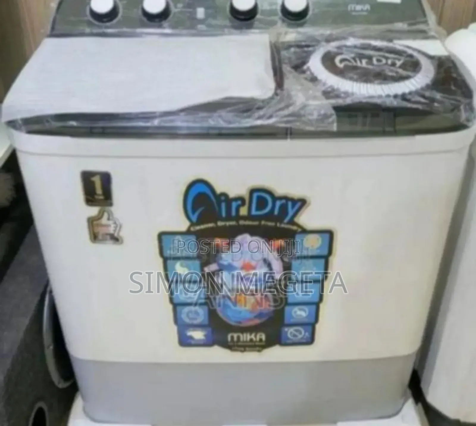 Top Loader New Mika 10kgs Washing Machine