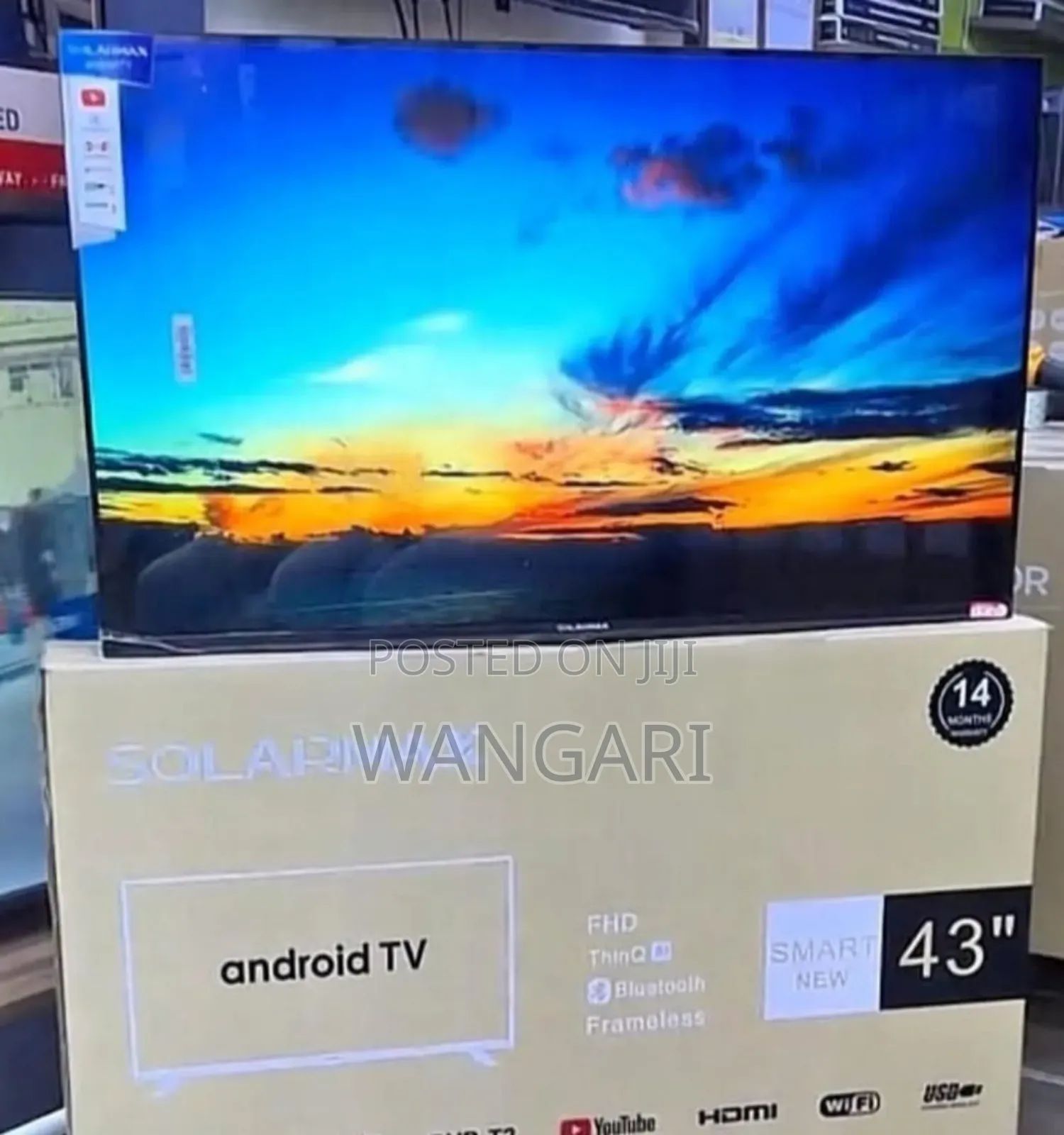 Thin Q Solarmax 43 Inch Smart FHD Television