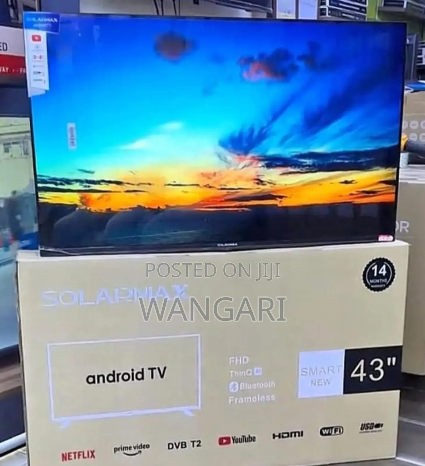 Thin Q Solarmax 43 Inch Smart FHD Television