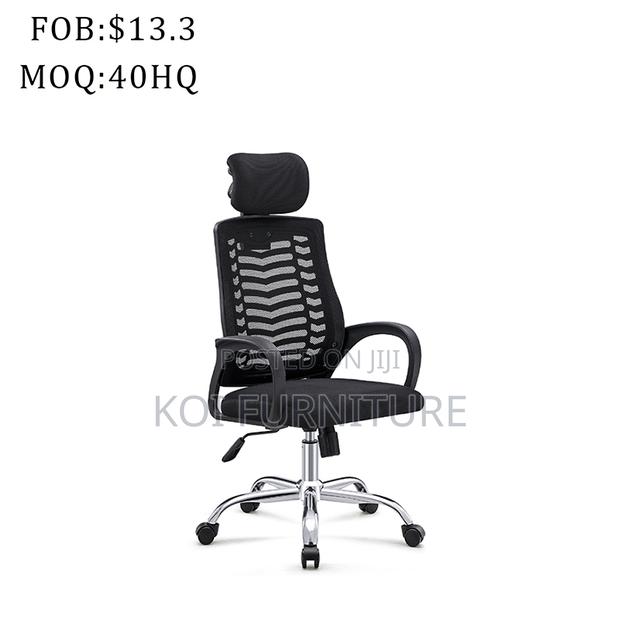 Office Chair : Strong Ergonomic Desk Chair With Headrest - thumbnail 8