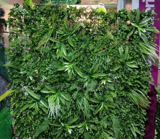 Artificial Green Boxwood Green Panels - thumbnail 2