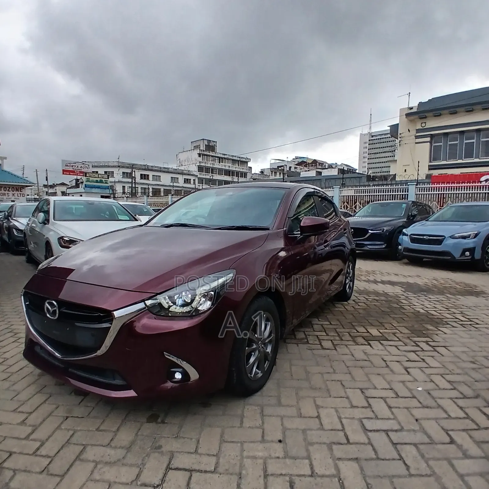 Mazda Demio 2019 Maroon