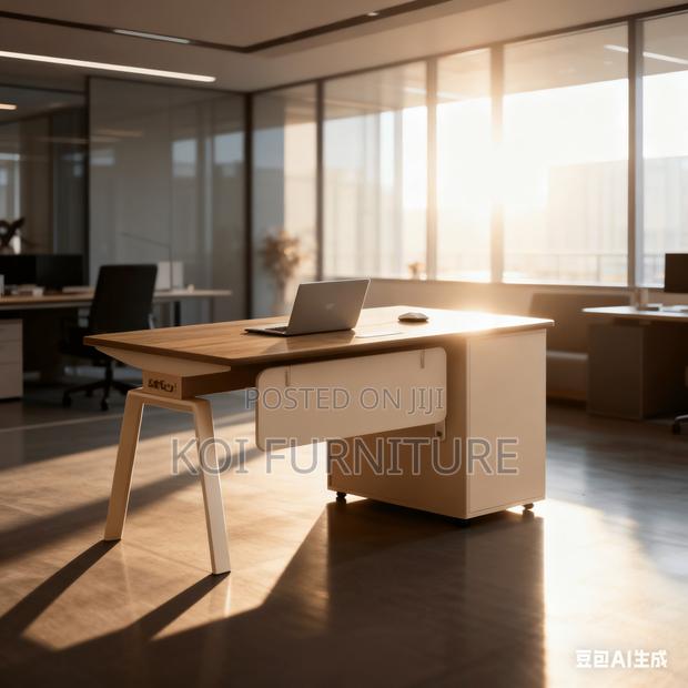 Office Desk : 1.4m Modern Minimalist Executive Office Desk - thumbnail 2
