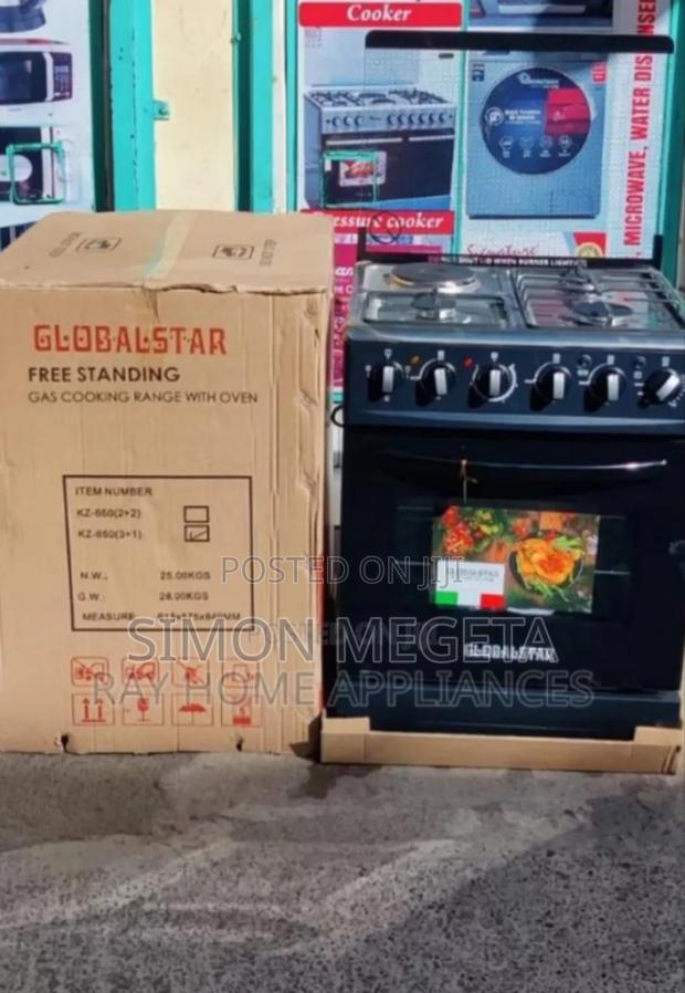 Colour Black Globalstar 60*60 Standing Cooker