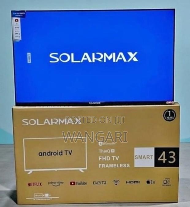 Prime Video Youtube Netflix Solarmax 43 Inch Smart FHD Television